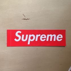 Supreme Box Logo Sticker 2020 Vote