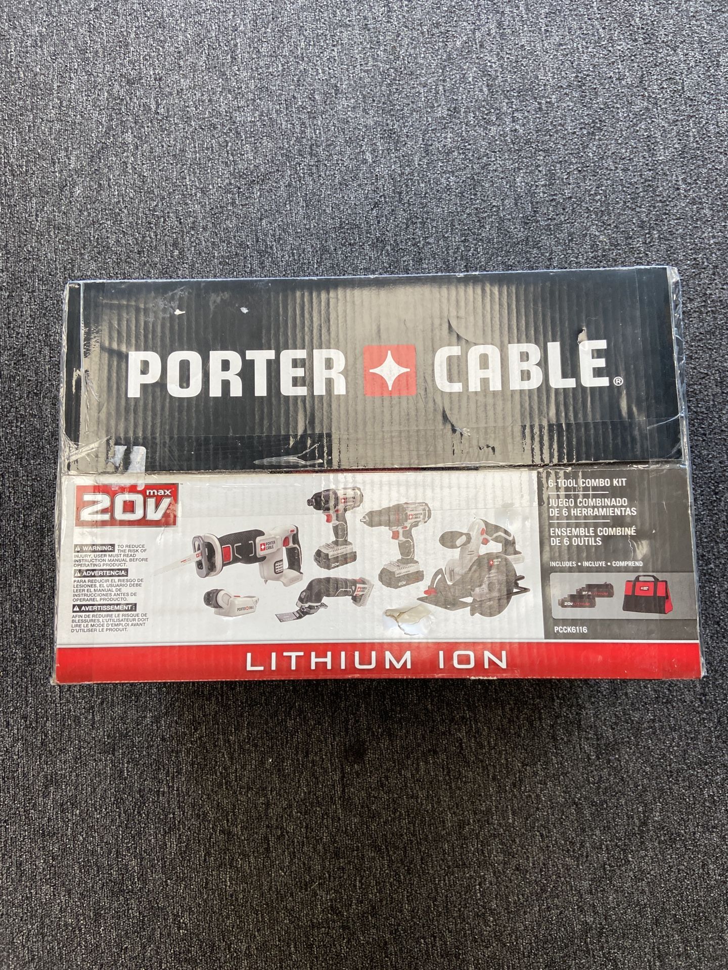 Porter Cable 20V 6 Tool Set