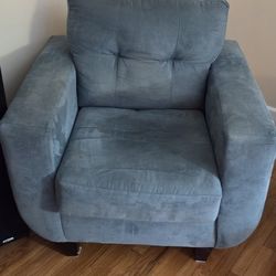 Blue Comfy Chair