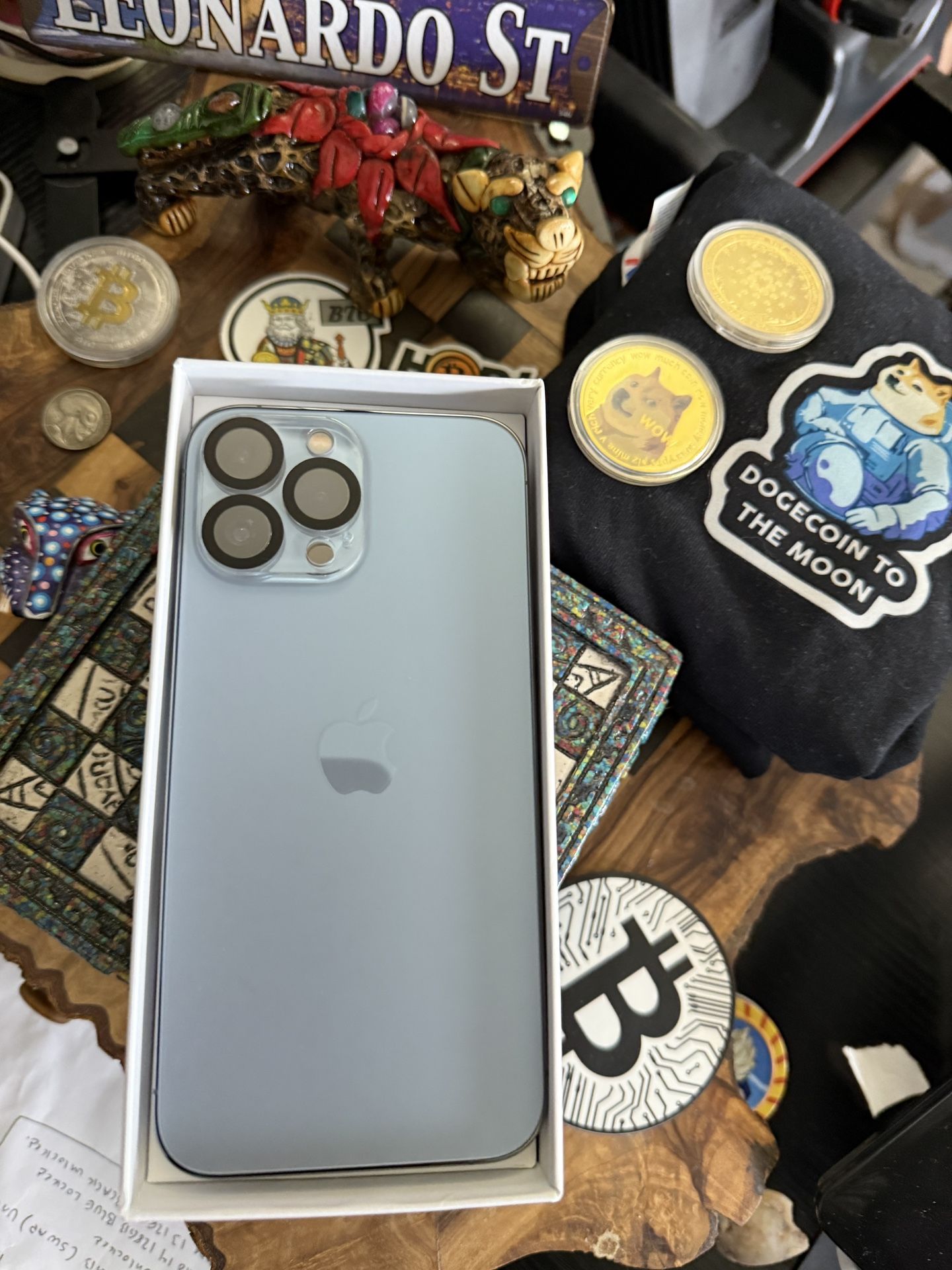 Apple Iphone 13 Pro Max 128gb Blue Unlocked