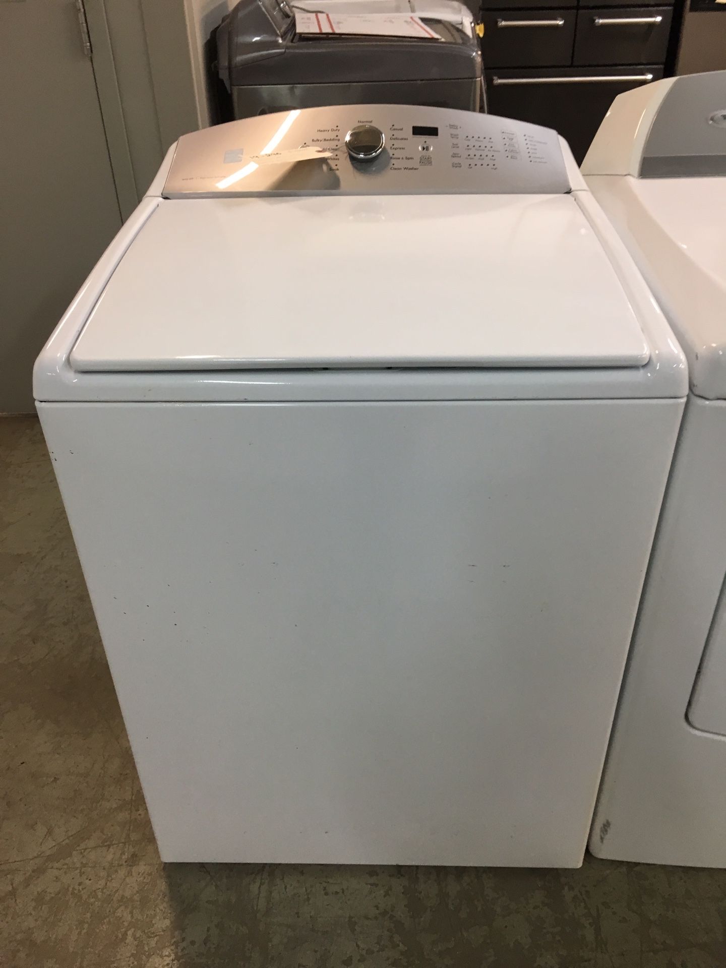 Kenmore digital top load washer