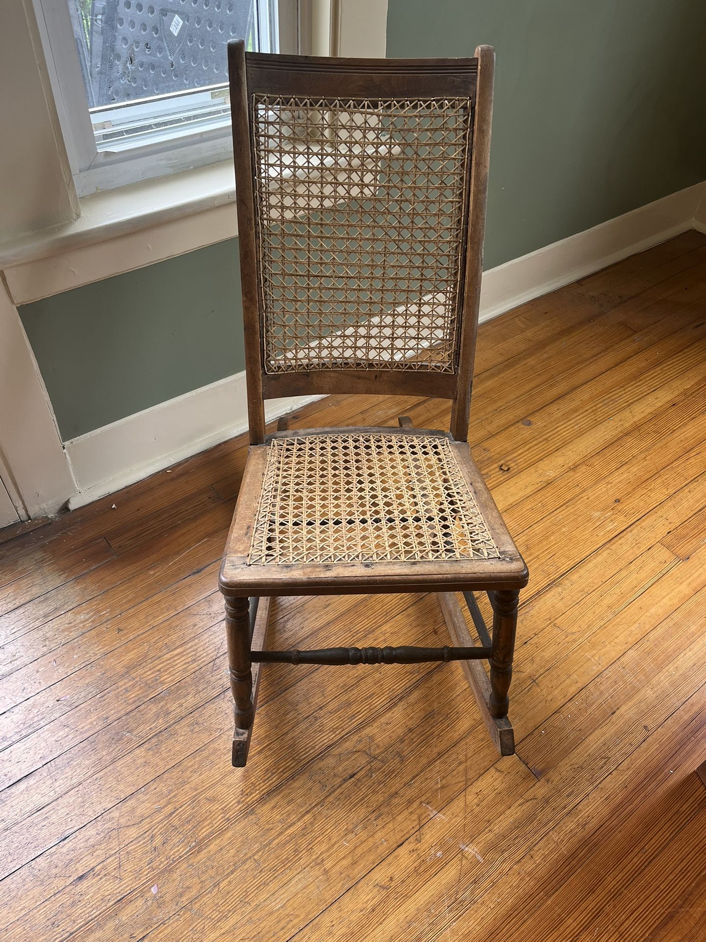 Caned Rocking Chair
