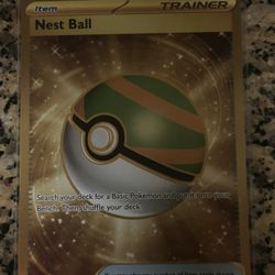 Nest Ball, Pokemon Scarlet And Violet 255/198
