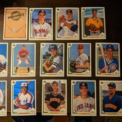 1991 Upper Deck Baseball -Top Prospects Set (26 Cards)