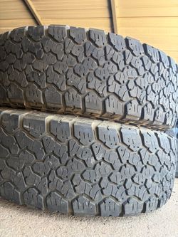 MATCHING PAIR(2) OF LT 245/75 R 17 TIRES