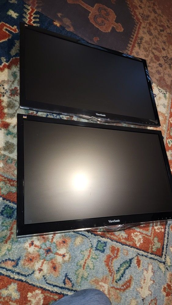 24 Inch ViewSonic Monitor Screen