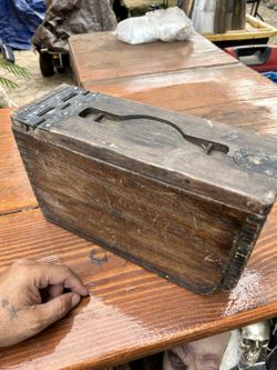 Ammunition Box from war war two