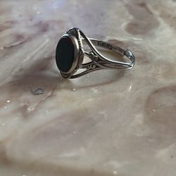 10 K Bloodstone Ring