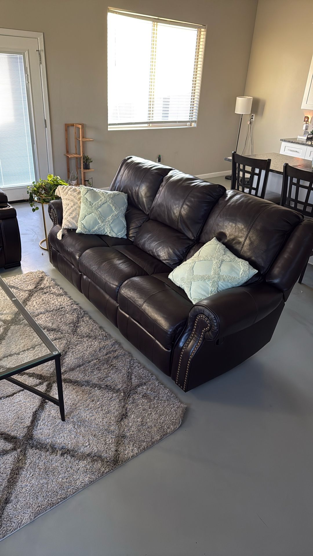 Large Leather Couch