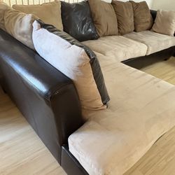 2 Piece Sectional (sofa + Chase)