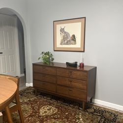 MCM 6-Drawer Wood Dresser