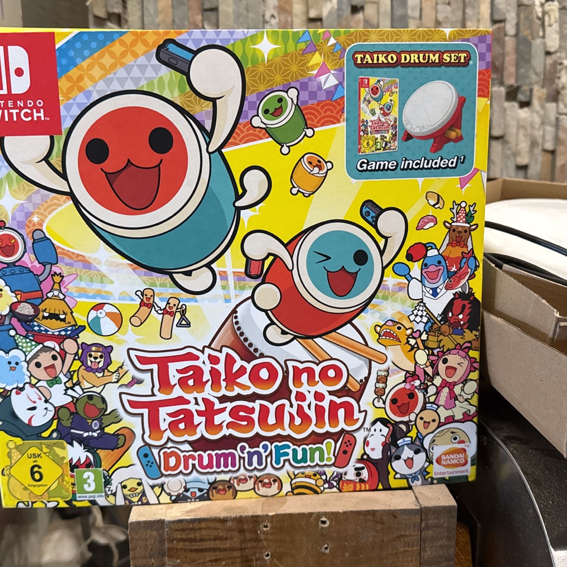 Drum Along Switch Game With Drum!!!KIRBY SPLATOON