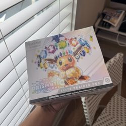 Pokémon Prismatic Elite Trainer Box – Sealed & Brand New