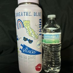 Dodger Water Bottle In Light Purple New $40