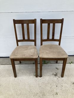2. Wood Kitchen Chairs