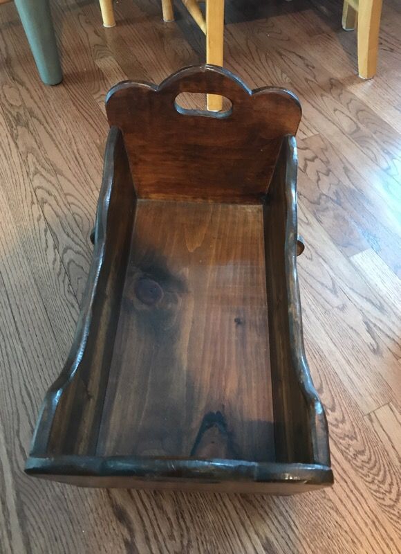 Doll baby cradle 20”x 12”