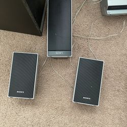 Sony speakers and VCR