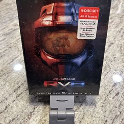 Halo Red vs. Blue RVBX: Ten Years of Red vs. Blue DVD Set 14 Disc Set