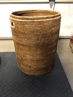 Large Woven Rattan Basket