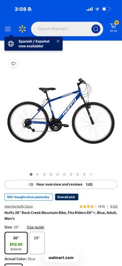 Men’s 26” bike