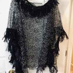 Sheer Cover up  for A Wedding guest  or evening Party Size XL
