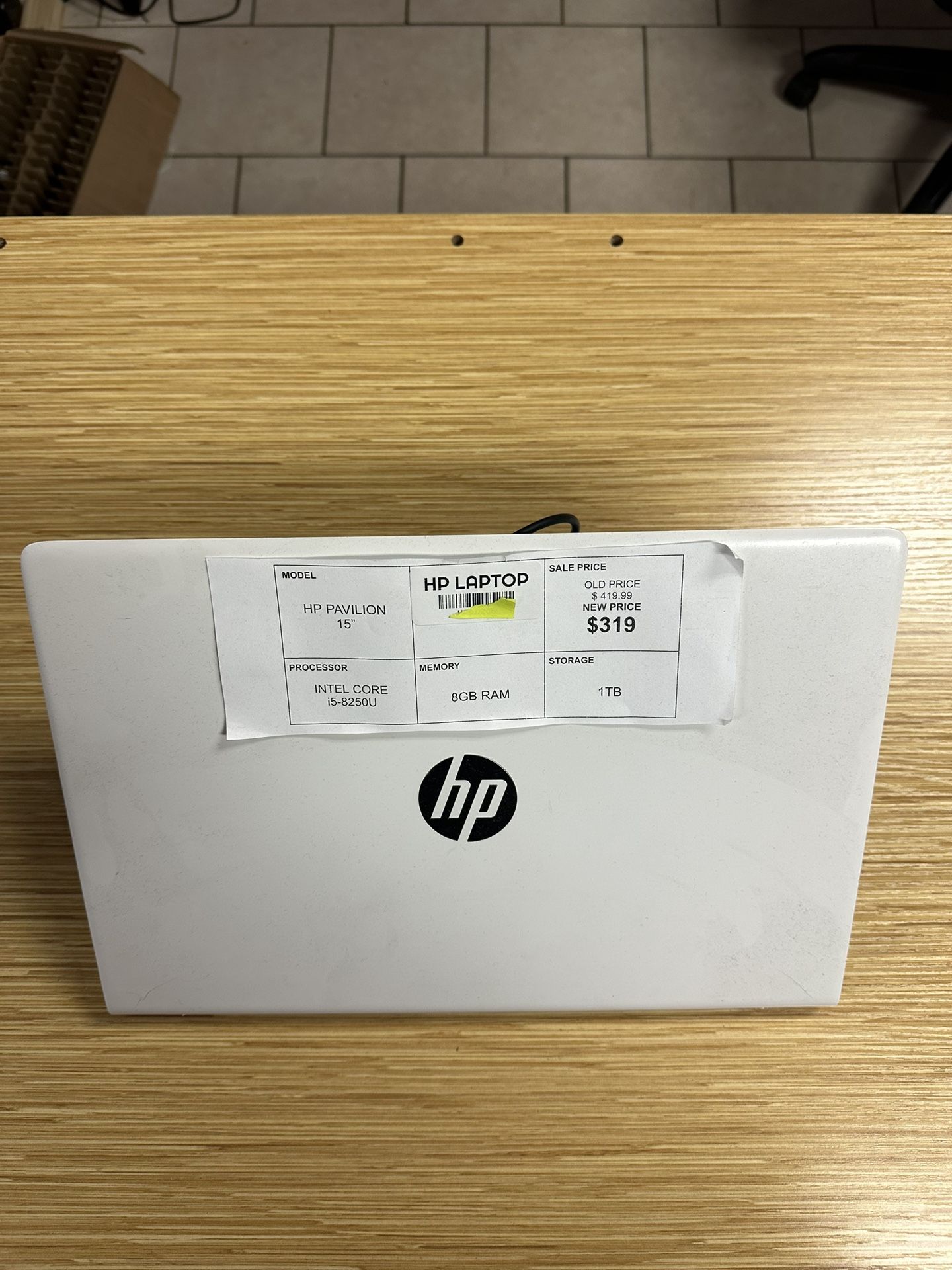 ON SALE HP PAVILION INTEL i5 15”
