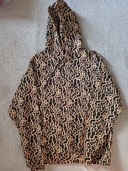 Nike Leopard "Vintage" Sb Hoodie Size Large Men 