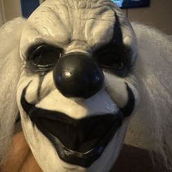 Evil Clown Halloween Mask