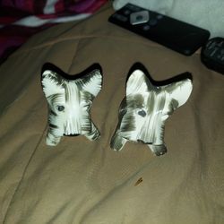 Terrier Salt And Pepper Shakers 