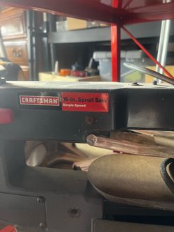 Craftsman Scroll Saw