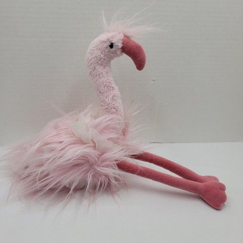 Flamingo soft toy jellycat deals