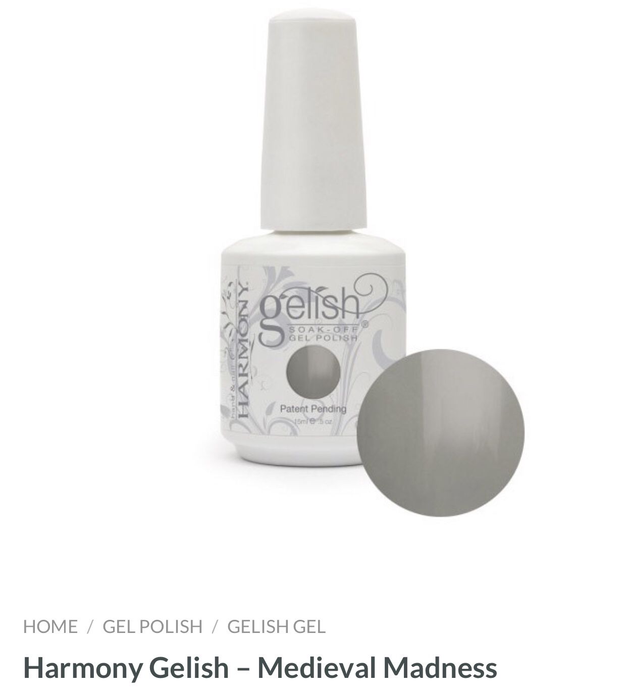 Harmony Gelish Gel Nail - Medieval Madness 15ml