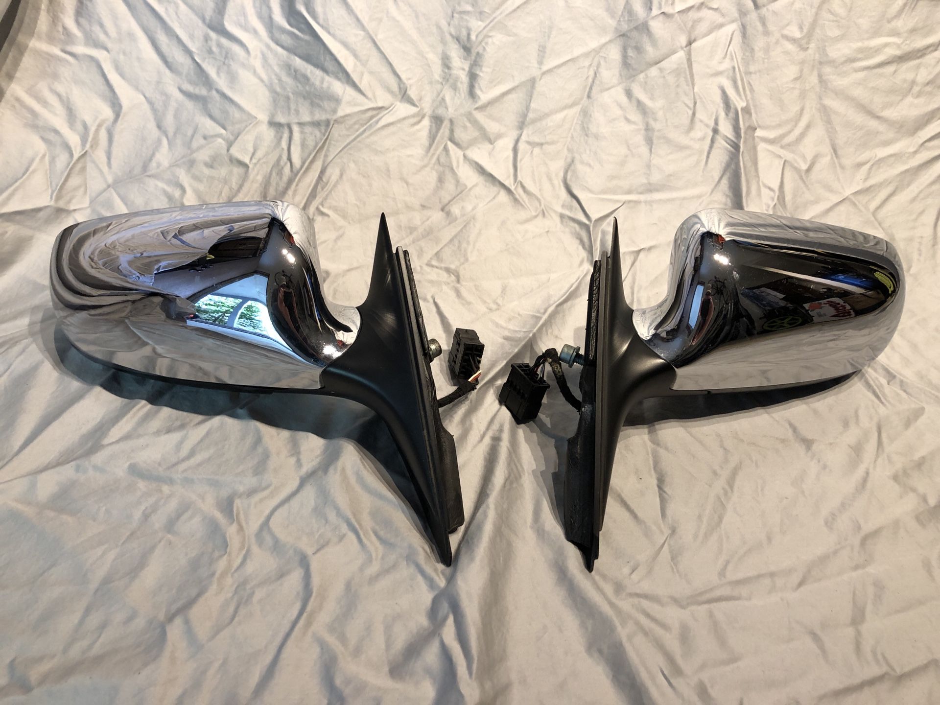 B5 Audi Genuine OEM Factory Chrome Mirrors with Motors