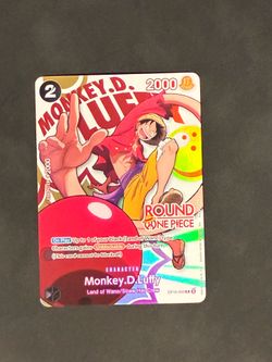 Monkey D. Luffy - One Piece x Round 1 Promo Card - OP16-095 - ENGLISH - NM/MT
