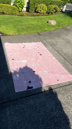 4x6 pink rug (ruggable)