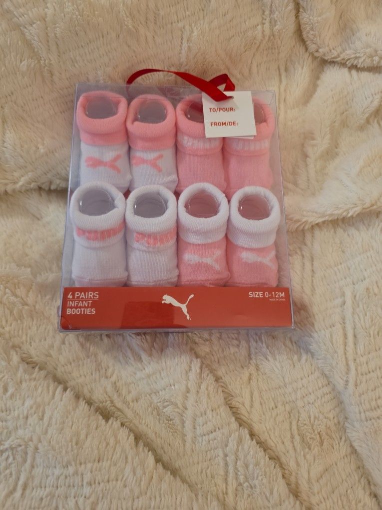 Baby Girl Puma Sock Set