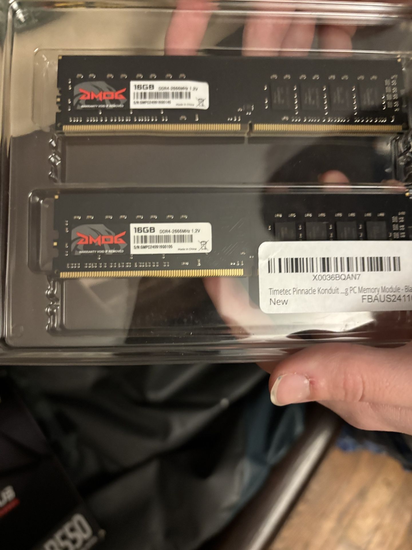 4 sticks of ddr4 16 gb ram 2666mhz