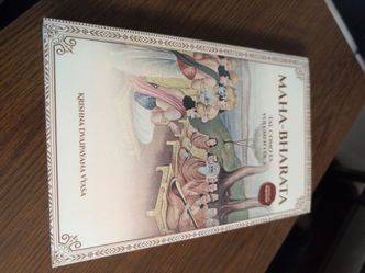 Maha Bharata español Spanish Hindu religion religious book libro religioso Hindú libro clásico tal como es