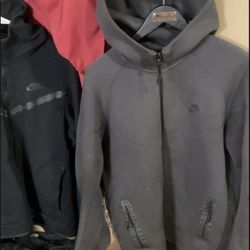 Grey Nike Tech Hoodie 