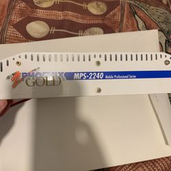 Phoenix Gold MPS 2240 Competition Amp