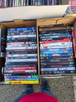 Lot of 183 DVD'S