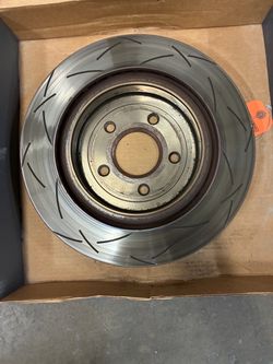 Slotted Brake Rotors front and rear Corvette zR1