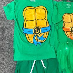 Mens Ninja Turtle Costume TMNT Teenage Mutant Ninja Turtles
