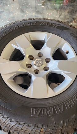Dodge/ram wheels with tires