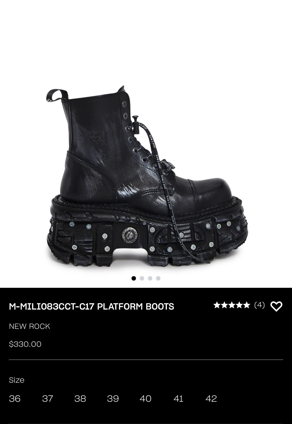 PLATFORM BOOTS