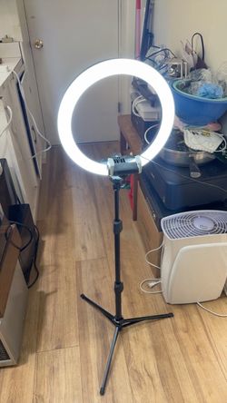 LED Ring Light with Tripod Stand & Phone Holder