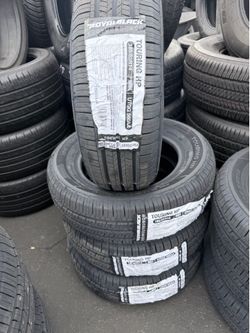 185/65/14 Royal black  #4 New Tires Mount & Balance // Set De 4 Llantas Nuevas Instaladas Y Balanceadas