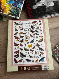 1000 piece butterfly puzzle