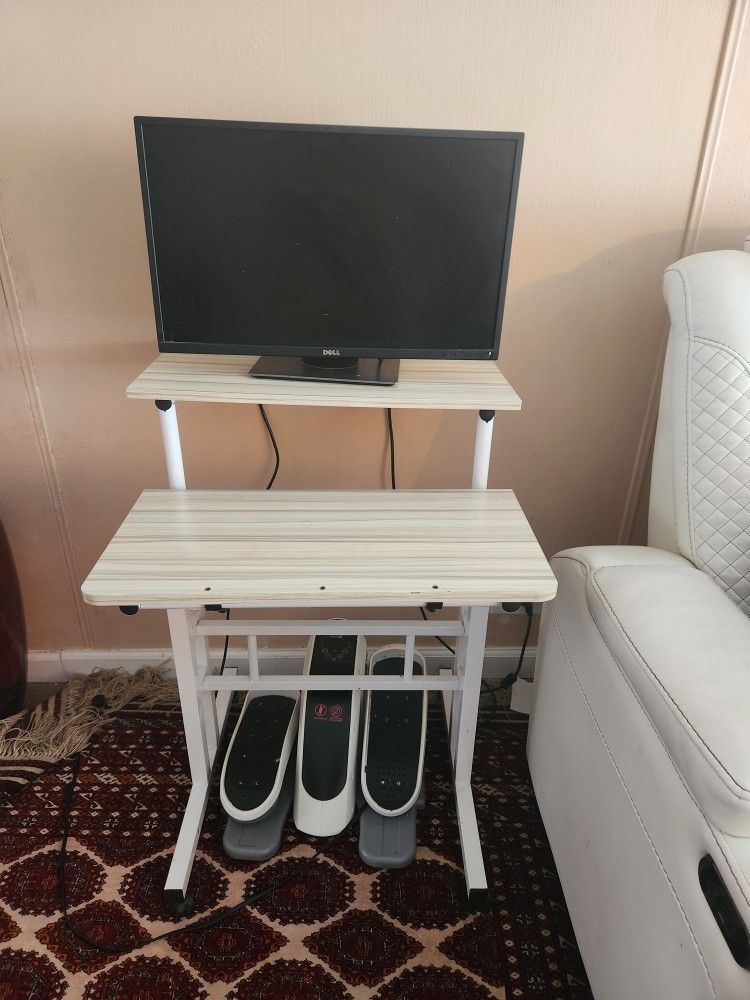 Laptop Stand With Exercise Device