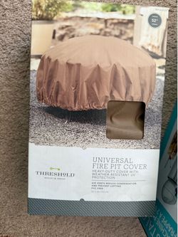 Threshold Universal Fire Pit Cover